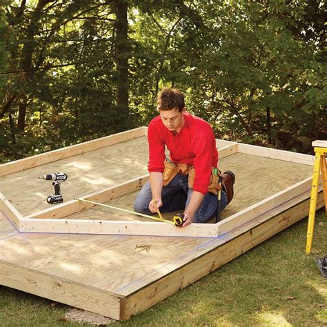 Home Depot How To Build A Shed Building a pre-cut wood shed - What to expect - Home Depot's Princeton -  YouTube